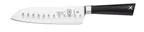 image of Mercer M19050 - 7" Santoku Knife, Forged Steel Blade with Granton Edge, POM Handle, NSF