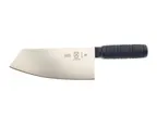 image of Mercer M21024 Chef Knife, 7.1" Stamped High‑Carbon Steel Blade, Black Santoprene Non‑Slip Handle