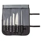 image of Mercer M21850 Knife Set – 3.5" Paring, 5" Utility, 6" Boning, 8" Bread & Chef, 10" German Steel, NSF
