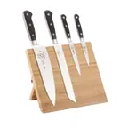 image of Mercer M21960BM 5-Piece Board Set, Chef 8"/Utility 5"/Paring 3½"/Bread 8", Blades, Santoprene, NSF
