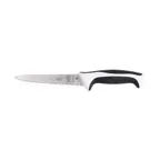 image of Mercer M23406WBH - Millennia Colors 6" Stamped Knife, High‑Carbon Blade, Santoprene Handle, NSF