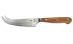image of Mercer M23606OL 4 3/4" Cheese Knife, Carbon Steel Blade, Olive Wood Handle With Forked Tip