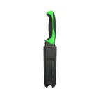 image of Mercer M23842 Knife Sheath For 6" Vegetable Knife, Black Plastic With Metal Spring Belt Clip