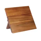 image of Mercer M30720AC Magnetic Knife Rack 9.5" W x 3/4" D x 8-5/8" H Stand Feet Acacia Wood