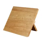 image of Mercer M30720BM Magnetic Knife Holder - 9-1/2" W x 3/4" D x 8-5/8" H Bamboo Board Stand, Feet, Strip