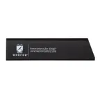image of Mercer M33113P Knife Guard – 8" x 2" Polypropylene Blade Cover, Black, Fits 7"-8" Chef-Style Knives