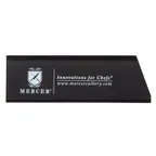 image of Mercer M33117P Knife Guard – 6" x 2" Polypropylene Cover, Black, Fits 5‑6" Chef Bread & Petty Knives