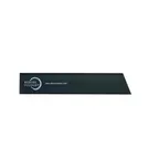 image of Mercer M33118P Knife Guard – 11" x 2" Polypropylene Cover, Black, Fits 11" Gyuto, Salmon Knives