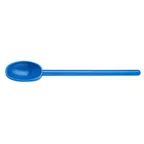 image of Mercer M33182BL Hell's Tools Mixing Spoon, 11-7/8" Serving Spoon, Insulated Blue Nylon, 430°F NSF