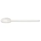 image of Mercer M33182WH - Mixing Spoon, 11-7/8" White Nylon, Insulated, 430°F Impact‑Resistant, NSF