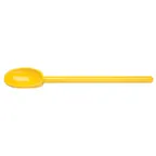 image of Mercer M33182YL Hell’s Tools Mixing Spoon, 11-7/8" Yellow Nylon Insulated Handle, 430°F, NSF Spoon