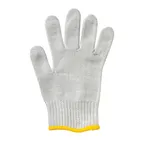 image of Mercer M33413XS Cut‑Resistant Glove XS 10‑Gauge Stainless Steel, White Gold Cuff – Fits Both Hands