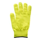 image of Mercer M33415YL1X Cut Resistant Glove – XL Yellow/Black Cuff, 13‑Gauge Poly, A4, FDA Approved