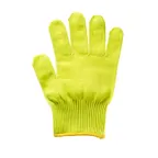 image of Mercer M33415YLXS Cut-Resistant Glove - XS Yellow Cuff 13-Gauge Poly, ANSI A4, Washable FDA Approved