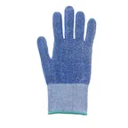 image of Mercer M33416BLM Cut‑Resistant Glove, Medium, Blue/Green Cuff, Polyethylene, ANSI A4