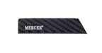 image of Mercer M33510P Knife Guard - 4" x 1" Felt‑Lined ABS Plastic, Black Blade Cover