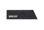 image of Mercer M33514P Knife Guard – 6" x 2" Felt‑Lined ABS Plastic Blade Cover, Black