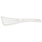image of Mercer M35110WH Turner – 3-1/2" Slotted Blade, 12" Nylon Handle, White, 430°F Impact Resistant