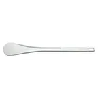image of Mercer M35123 Spoonula, 15.75" Nylon Blade, White Handle, Impact‑Resist 430°F, NSF‑Certified Utensil
