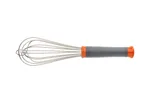 image of Mercer M35210 French Whip 10" 18‑8 Steel Wire, NSF, High‑Temp Nylon Handle With Color‑Coded Ends