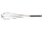 image of Mercer M35214 18" French Whip, 18/8 Stainless Steel Wire, NSF, Nylon Handle with Color Ends & Loop