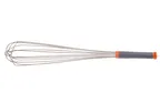 image of Mercer M35215 French Whip - 20" 18-8 Steel Wire, Nylon Handle with Color-Coded Ends, Loop, NSF