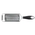 image of Mercer M35406 Zester – 5‑3/8"×2‑7/8" Blade, 11‑1/2" Length, 18‑8, Plastic Handle, Hang Hole, Cover