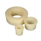 image of Mercer M35502 9-Piece Dough Cutter Set, 3‑11 cm Sizes, 1‑3/8" Height, Dishwasher‑Safe, Storage Box