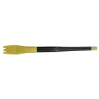 image of Mercer M35605 Silicone Brush, 3/4" / 7‑5/8" Size, 3mm Lancet, 480°F Food‑Safe, Color‑Coded Handle
