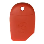image of Mercer M35610 Silicone Wedge, 45°, 3/4" x 2-1/2" (2-1/4" Tip), 480°F Heat-Resistant, Dishwasher Safe