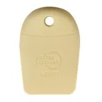 image of Mercer M35611 Silicone Plating Wedge 3/4" x 2-1/2" Overall 480°F Heat-Resist Color-Code Dishwasher