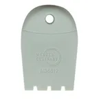 image of Mercer M35612 Silicone Wedge 3/4"x2-1/2" 2-1/4" Tip 4mm 480°F Color-Coded Thumb Rest Dishwasher Safe