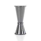 image of Mercer M37003BK Barfly Jigger, 1-Oz / 1.5-Oz, 18/8 Steel, Metal Black-Plated