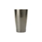 image of Mercer M37007VBK Barfly Shaker, 18 Oz, 3.5" Dia. x 5" H, 18/8 Stainless Steel, Black