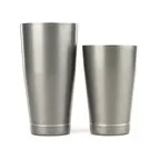 image of Mercer M37009VN Cocktail Shaker Set - 28 oz & 18 oz Stainless Steel Shakers, Vintage