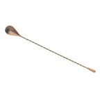 image of Mercer M37012ACP Barfly Bar Spoon, 11‑13/16" (30 cm) 18/8 Stainless Steel, Copper‑Plated