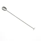 image of Mercer M37018 Barfly Bar Spoon with Muddler, 11-13/16" (30 cm) 18/8 Stainless Steel- 10"-11" Length