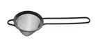 image of Mercer M37025BK Mesh Strainer, 3-1/2" Bowl, 10-3/8" Length, Fine Mesh, 18/8 SS, Black‑Plated Finish