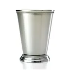 image of Mercer M37032 Barfly Julep Cup, 12 oz, 3‑1/2" Top Dia × 4‑1/2" H, Footed Base, 18/8 Stainless Steel