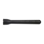 image of Mercer M37036 Barfly® Muddler, 9.5" Length, Textured Bottom, Polypropylene, Black Finish
