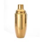 image of Mercer M37039GD Barfly Cocktail Shaker, 24 oz (3‑Piece), 18/8 Steel Core, Gold‑Plated