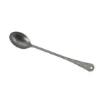 image of Mercer M37042 Bar Spoon, 1.5 tsp (7.5 ml) / 7-1/8" Etched, Hanging Hole, 18/8 Stainless Steel
