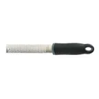 image of Mercer M37067 Zester – 10" OAL, 5" x 1" Stainless Steel Blade, Cover, Santoprene/PP Handle