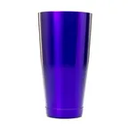 image of Mercer M37084PU 28 oz Shaker Only – 3-1/2" × 5" Size, 18/8 Stainless Steel, Purple Exterior