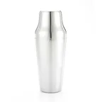 image of Mercer M37085 Bar Shaker Set, 24 oz (700 ml) 2‑Pc, 3‑1/2" Dia × 9‑3/4" H, 18/8 Steel, Mirror