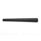 image of Mercer M37091 Barfly Deluxe Muddler, 12" Tapered Flat‑Bottom, Black Plastic, Dishwasher‑Safe