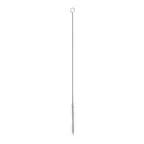 image of Mercer M37118 Barfly Straw Cleaning Brush, 10" Length, Gray, Wire Handle, Nylon Bristles
