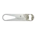 image of Mercer M37122 - Barfly® Speed Bottle Opener, 7" Handheld Stainless Steel Professional Bar Tool