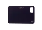 image of Mercer M37137BK Barfly Board, Black 6" x 9" Composite Cutting Board Built‑In Hole, NSF