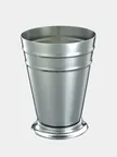 image of Mercer M37168 Barfly Deluxe Julep Cup – 13.5 Oz, 3-1/2" Top Dia x 4-5/8" H, 18/8 Stainless Steel